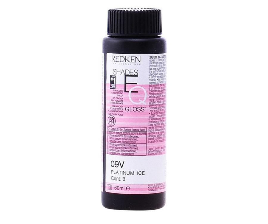 REDKEN Shades EQ Gloss Equalizing Conditioning Color #09V-PLATINUM-ICE-60ML - Parfumby.com