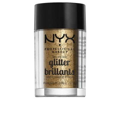 NYX PROFESSIONAL MAKE UP  Glitter Brillants Face And Body #bronze