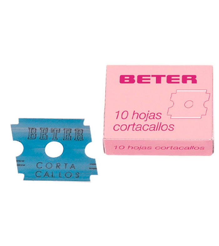 BETER  Hojas Cortacallos 10 pcs