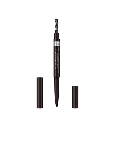 RIMMEL LONDON  Brow This Way Eyebrow Pencil #04-soft Black 0.25 g
