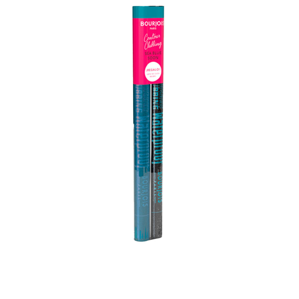 BOURJOIS  Contour Clubbing Waterproof Eyeliner #sea Blue Soon 2 X 1.20 g