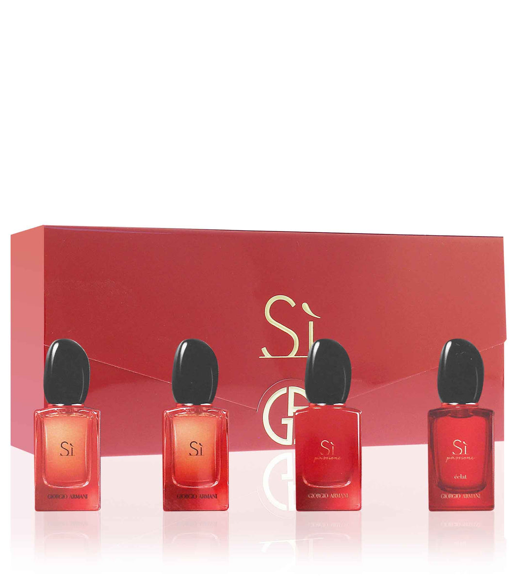 GIORGIO ARMANI  Sì EDP SET 4x7ml (Sì Passionne + Sì Passionne Éclat + Sì + Sì Intense)