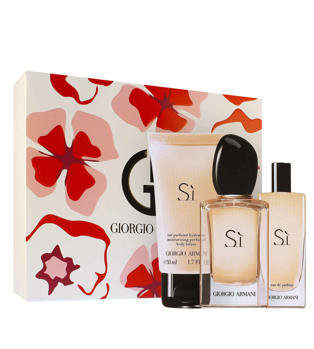 GIORGIO ARMANI  Sì SET W (EDP 50ml + EDP 15ml + Body Lotion 50ml)