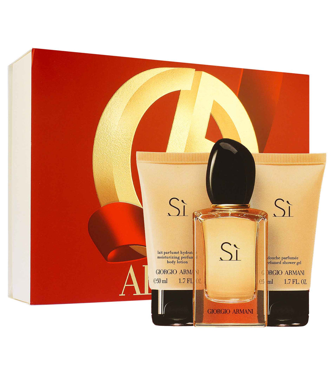 GIORGIO ARMANI  Sì SET W (EDP 50ml + Shower Gel 50ml + Body Lotion 50ml)