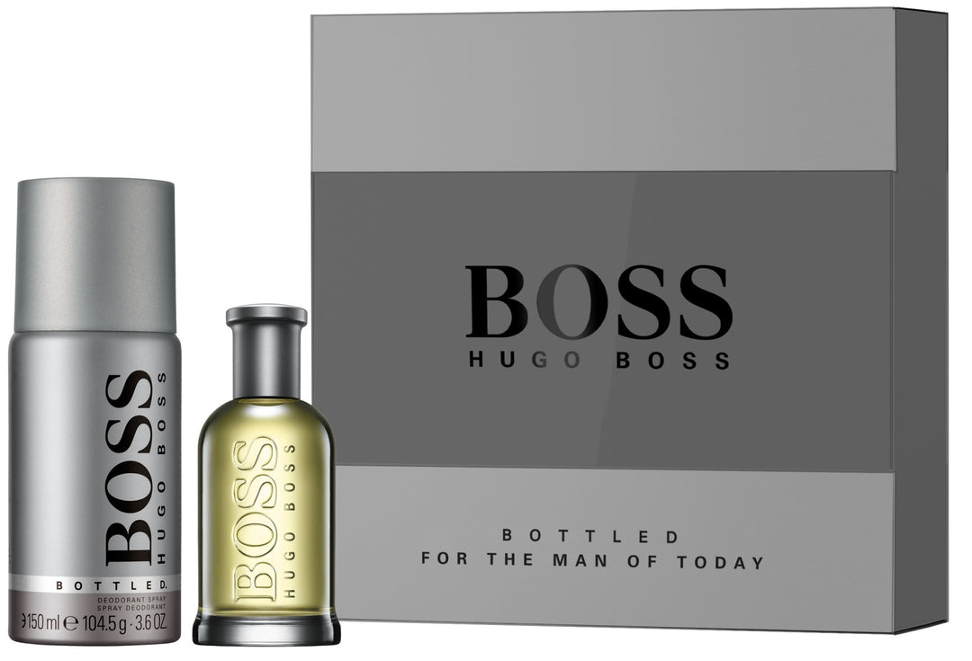 HUGO BOSS Bottled eau de toilette for men 50 ml gift set