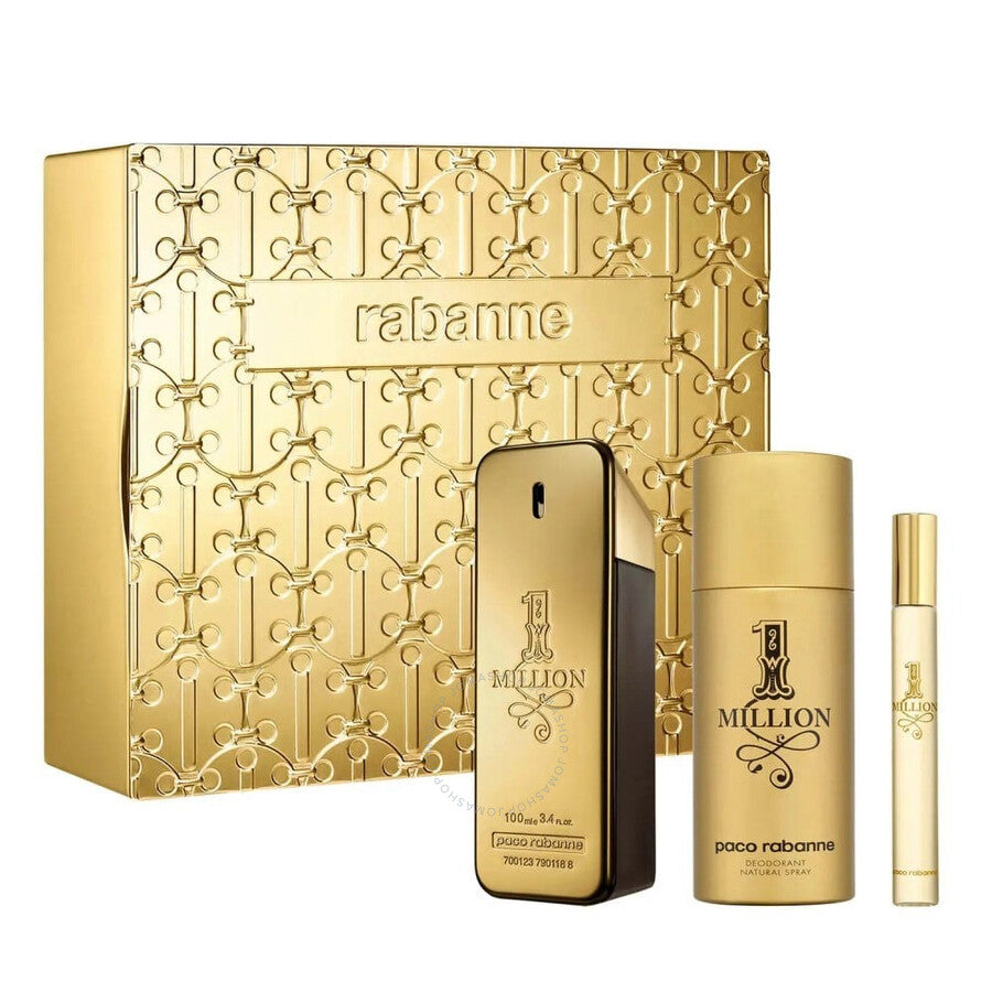 PACO RABANNE  1 Million Lot 3 Pcs