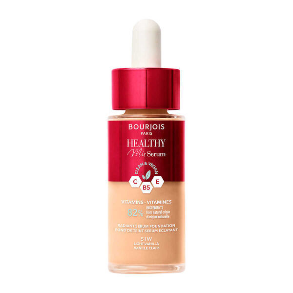 BOURJOIS  Healthy Mix Serum Foundation Makeup Base #51w-light Vanilla 30 ml
