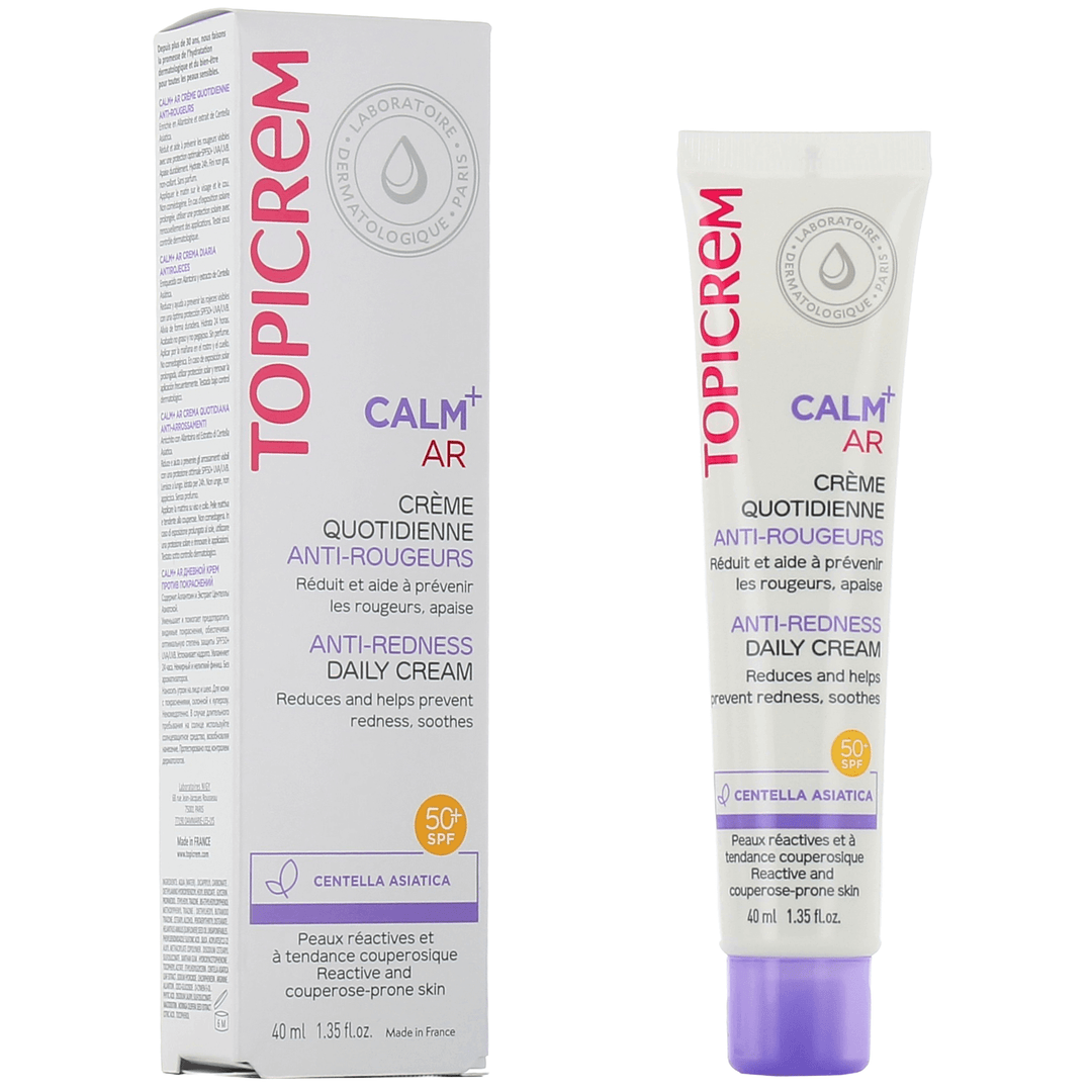 TOPICREM  Calm+ Anti-redness Daily Cream Spf50+ 40 ml