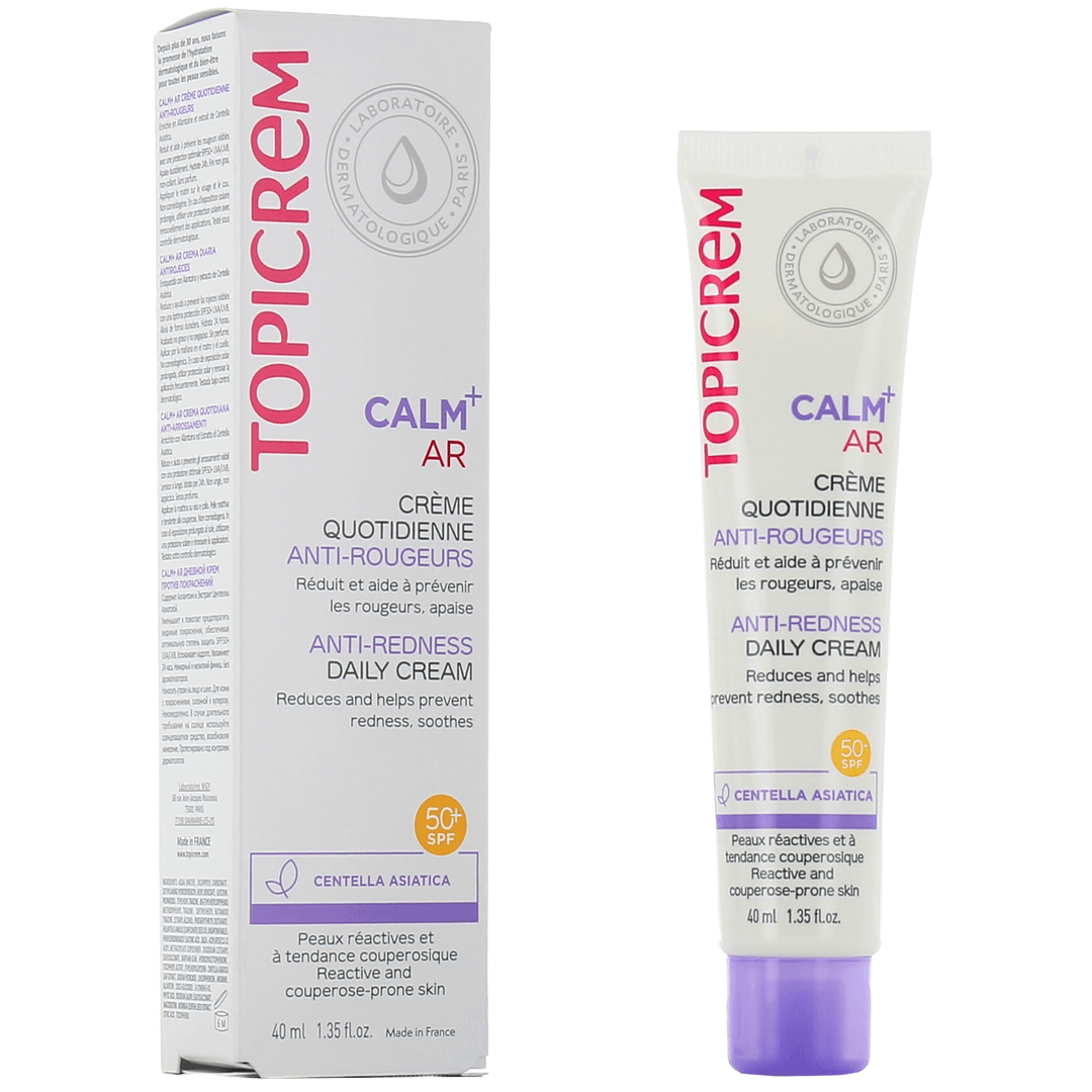 TOPICREM Calm+ Anti-roodheid Dagcrème Spf50+ 40 ml