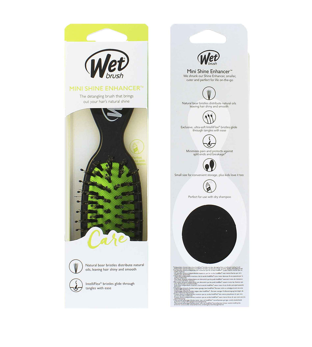 WET BRUSH  Mini Shine Enhancer kartáč na vlasy Black