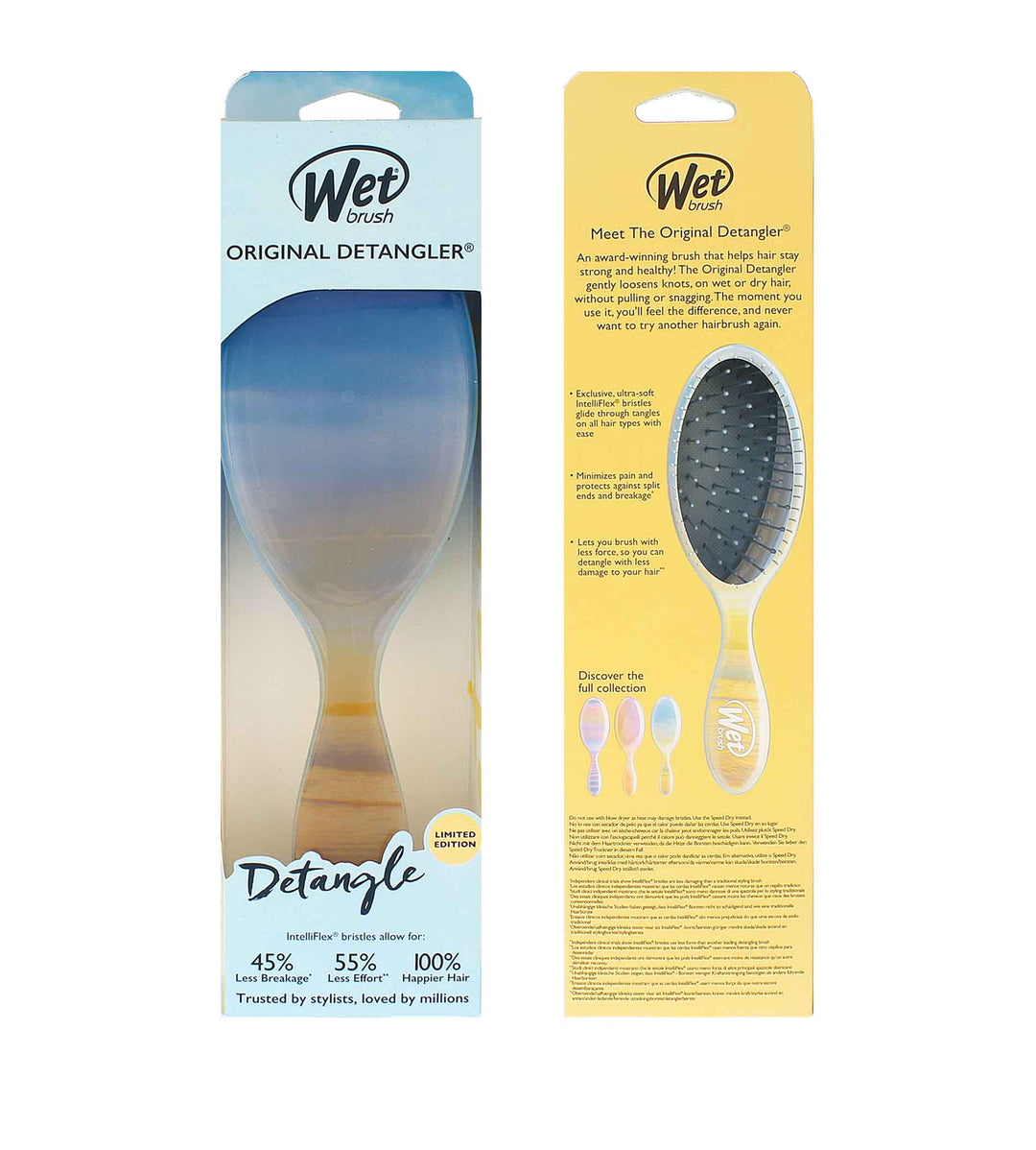 WET BRUSH  Original Detangler Desert Afterglow Blue