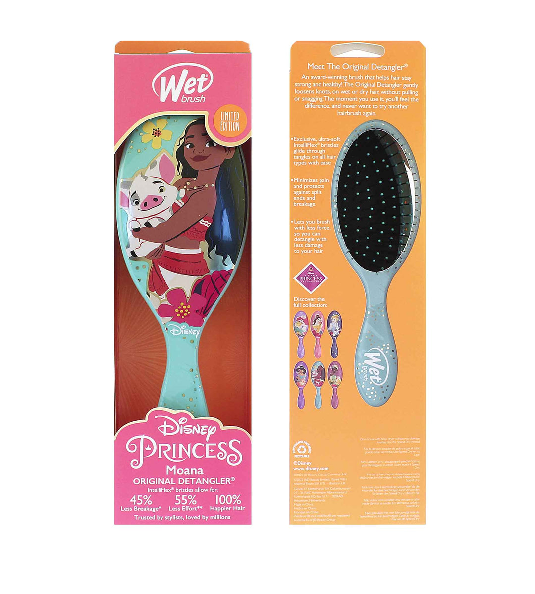 THE WET BRUSH  Disney Moana Brush #blue 1 U