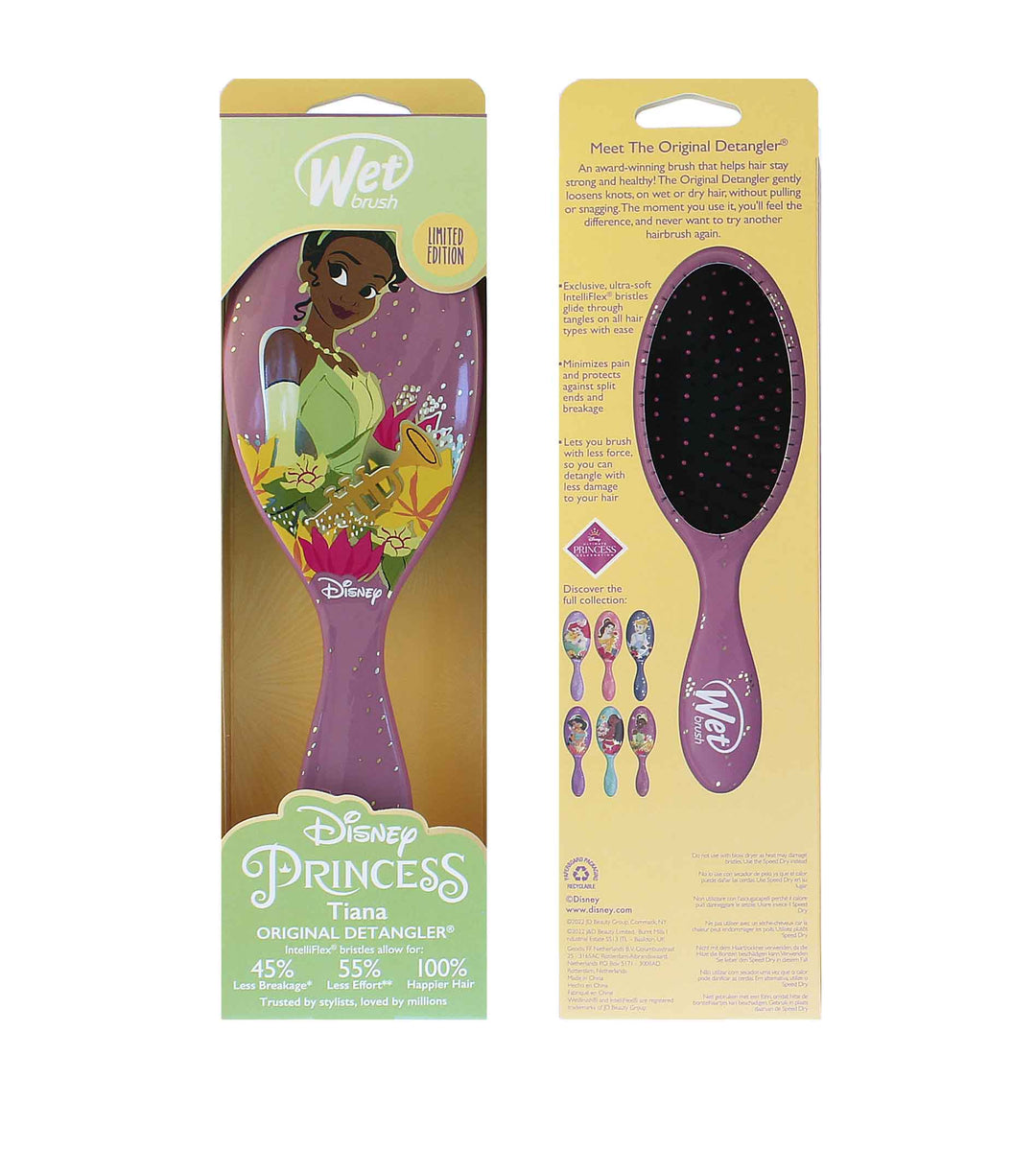 WET BRUSH  Original Detangler Disney Princess kartáč na vlasy Tiana