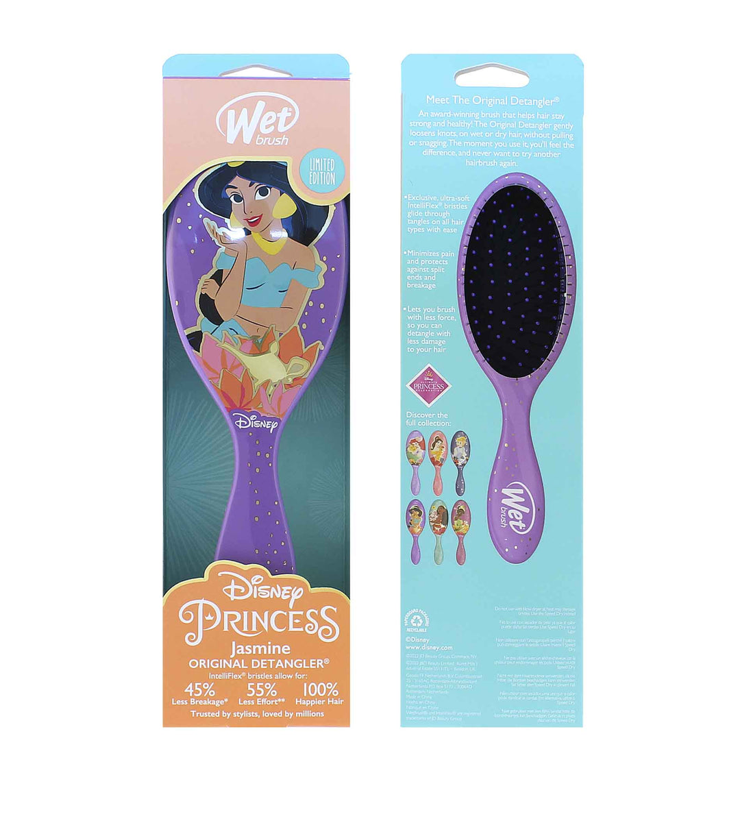 WET BRUSH  Original Detangler Disney Princess kartáč na vlasy Jasmine