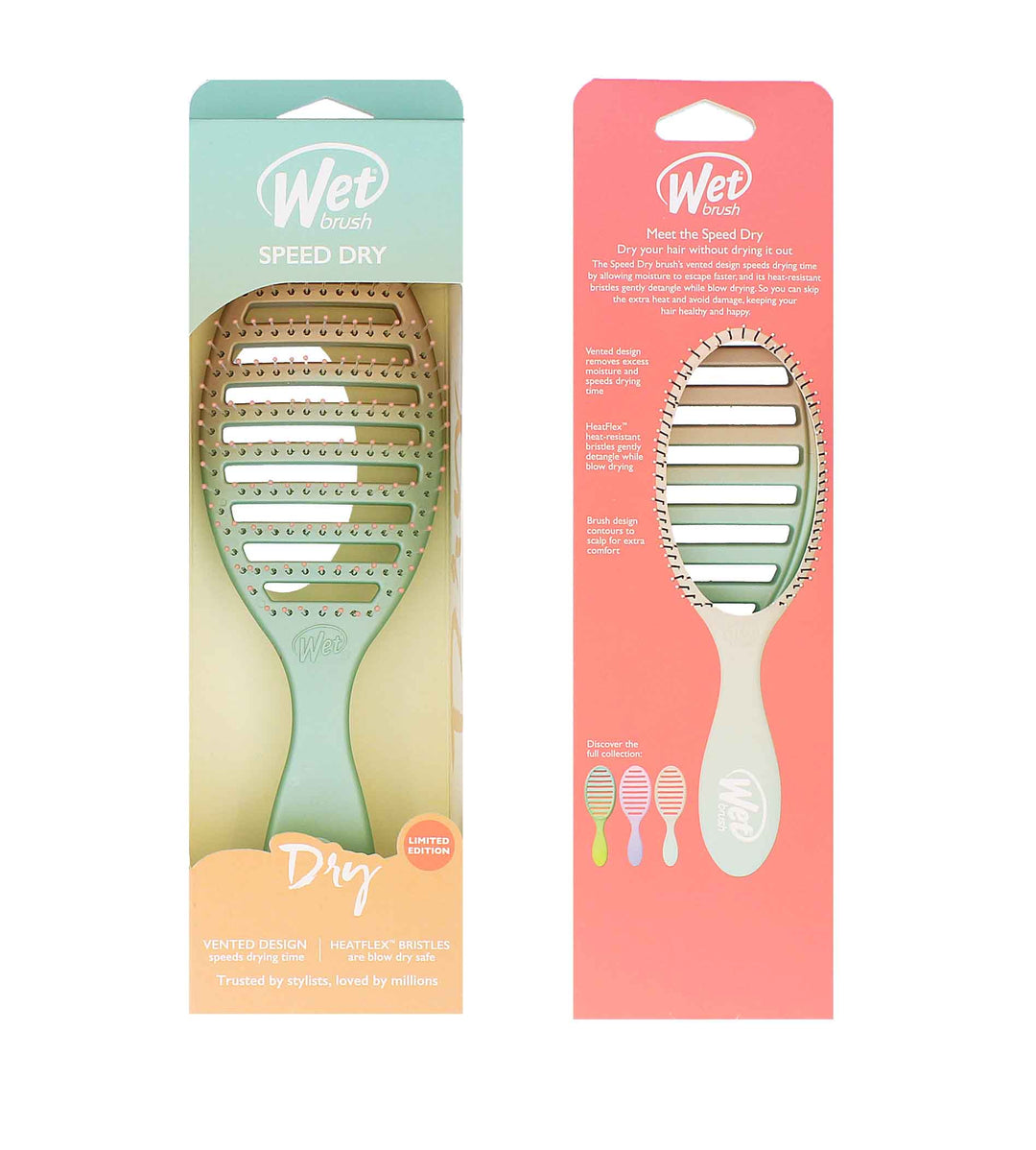 WET BRUSH  Speed Dry Feel Good Ombre - Seafoam