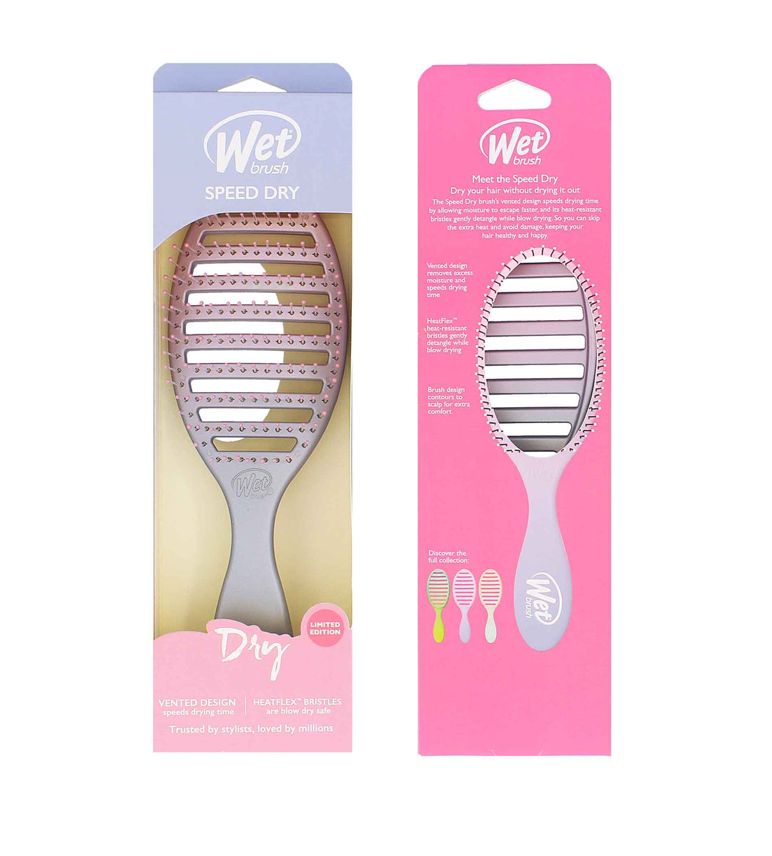 WET BRUSH  Speed Dry Feel Good Ombre - Pink/Purple