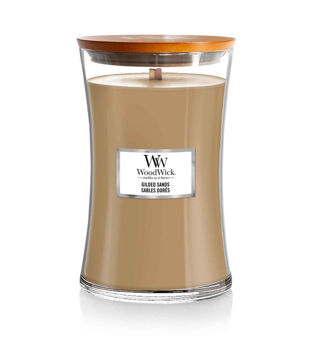 WOODWICK  Gilded Sands Scented Candle With Wooden Wick 609,5g