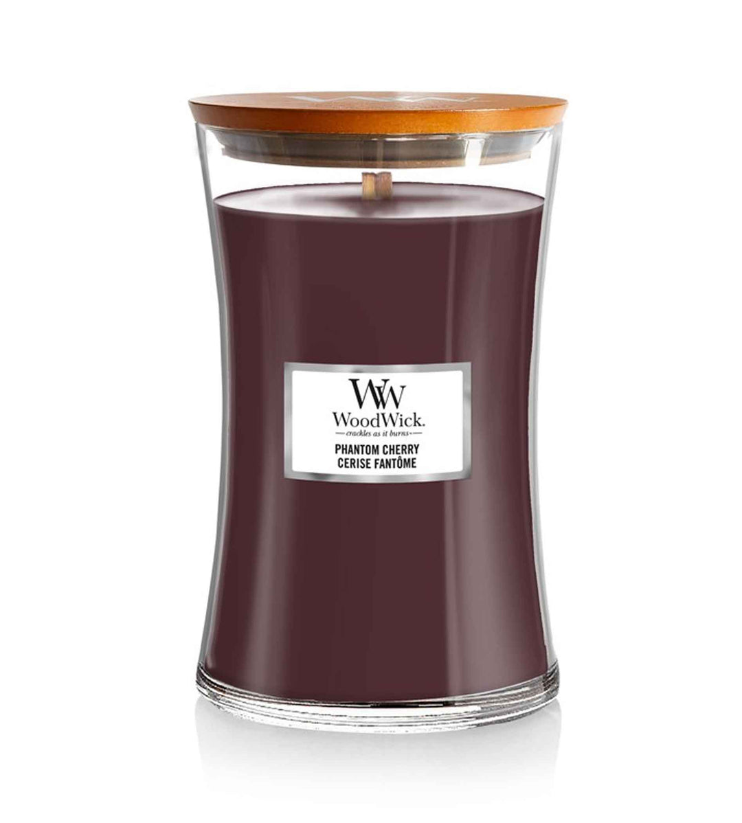 WOODWICK  Phantom Cherry Scented Candle With Wooden Wick 609,5g