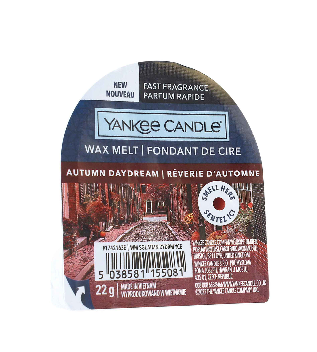 YANKEE CANDLE  Autumn Daydream vonný vosk 22 g