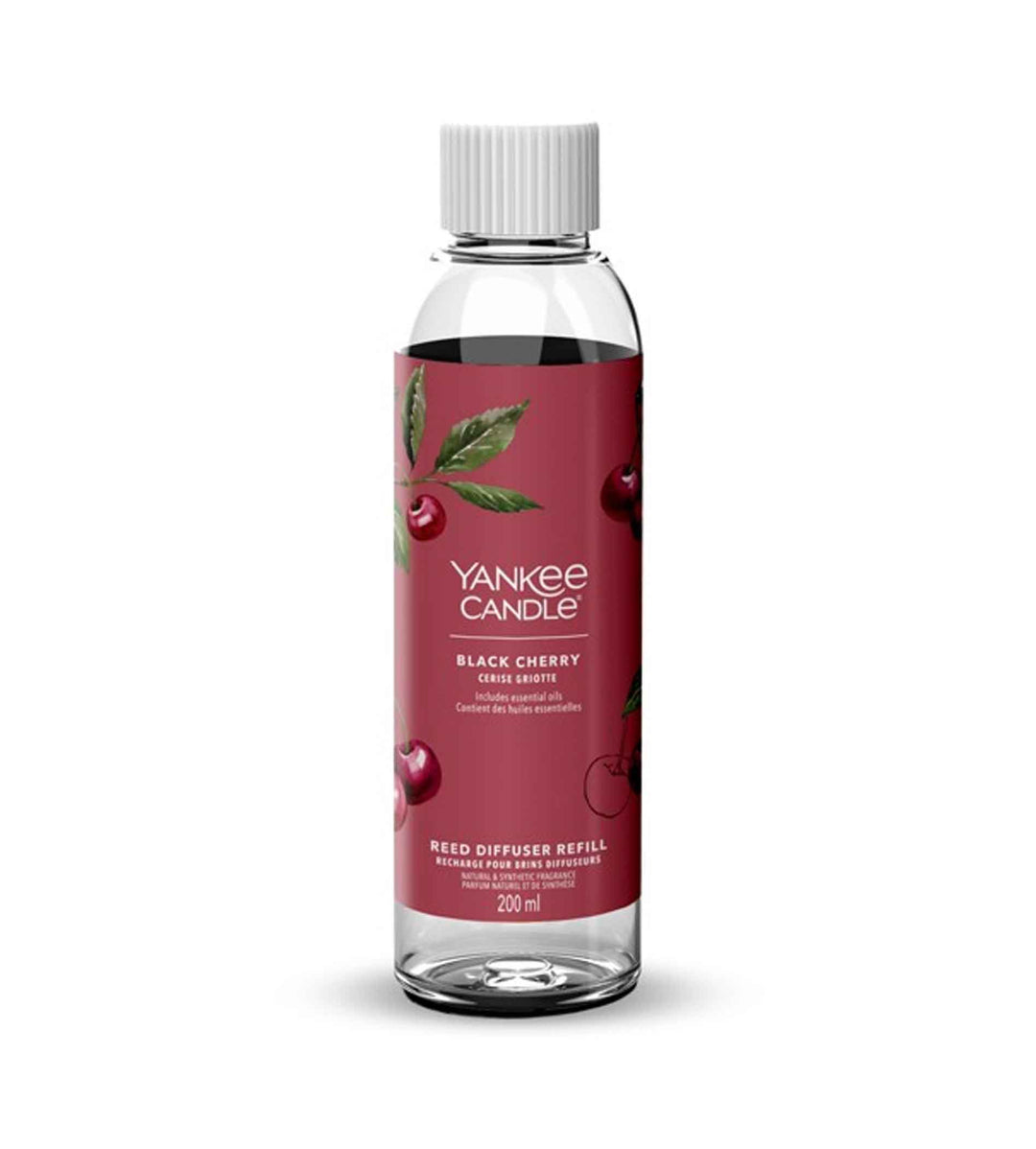 YANKEE CANDLE  Black Cherry Signature Reed Diffuser Refill 200ml