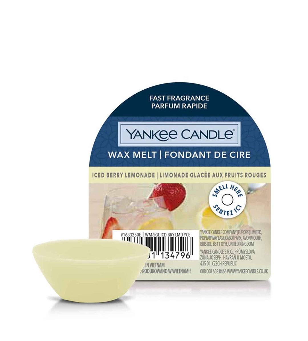 YANKEE CANDLE  Iced Berry Lemonade Wax Melt 22g