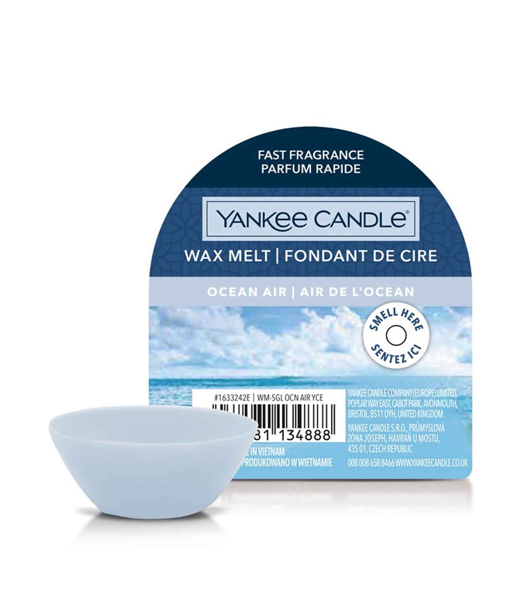 YANKEE CANDLE  Ocean Air Wax Melt 22g