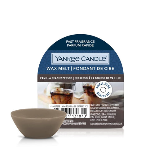 YANKEE CANDLE  Vanilla Bean Espresso vonný vosk 22 g