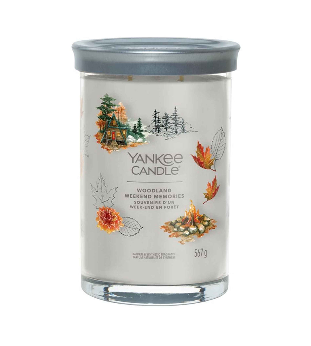 YANKEE CANDLE  Woodland Weekend Memories Signature Tumbler Large 567g