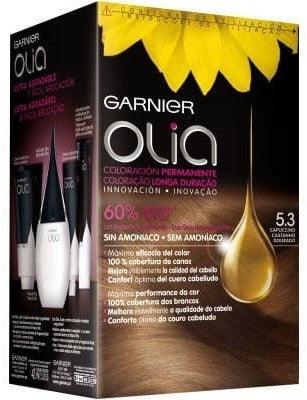 GARNIER Olia Permanent Color #5.3-CAPUCCINO-4-PCS - Parfumby.com