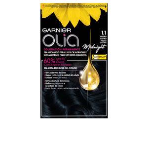 GARNIER Olia Permanent Color #1.10-BLACK-SAPPHIRE-4-PCS - Parfumby.com