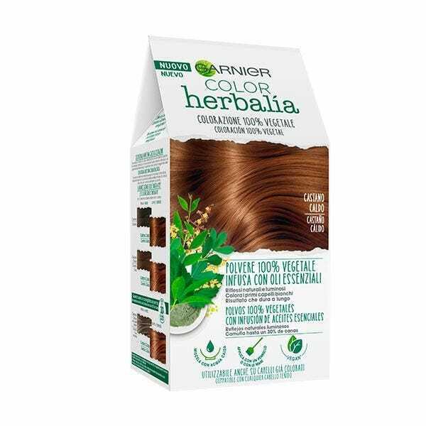 GARNIER Herbalia Color 100% Vegetal #CASTANO-CALIDO - Parfumby.com