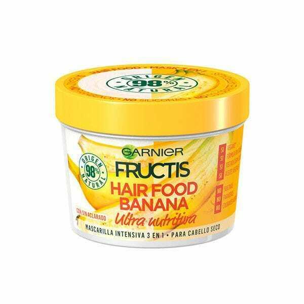GARNIER Fructis Hair Food Banana Ultra Nutritive Mask 390 ML - Parfumby.com
