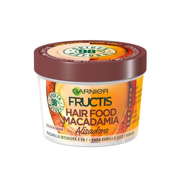 GARNIER Fructis Hair Food Macadamia Smoothing Mask 390 ML - Parfumby.com