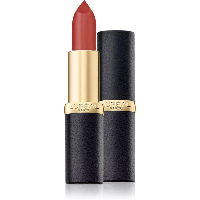 L'OREAL Color Riche Matte Lips Lipstick #655-COPPER-CLUTCH - Parfumby.com