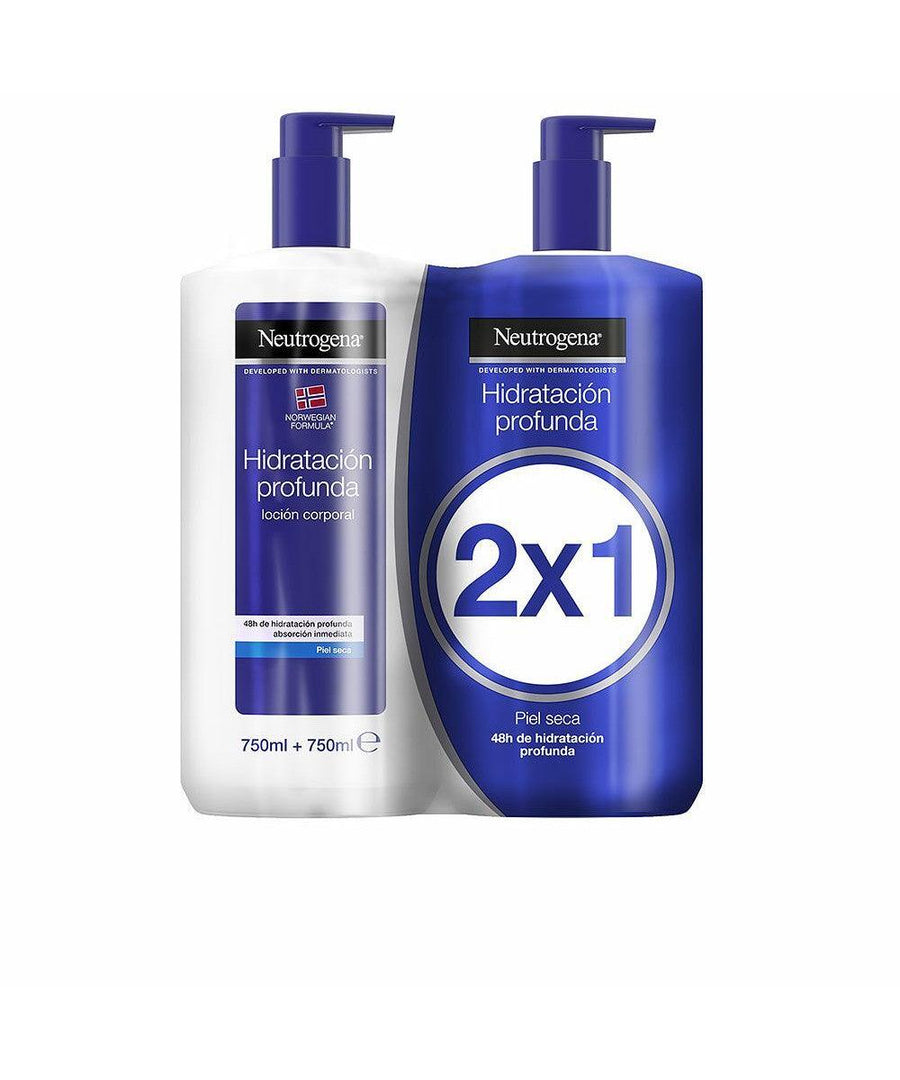 NEUTROGENA Deep Hydration Dry Skin Lotion Set 750 ML - Parfumby.com