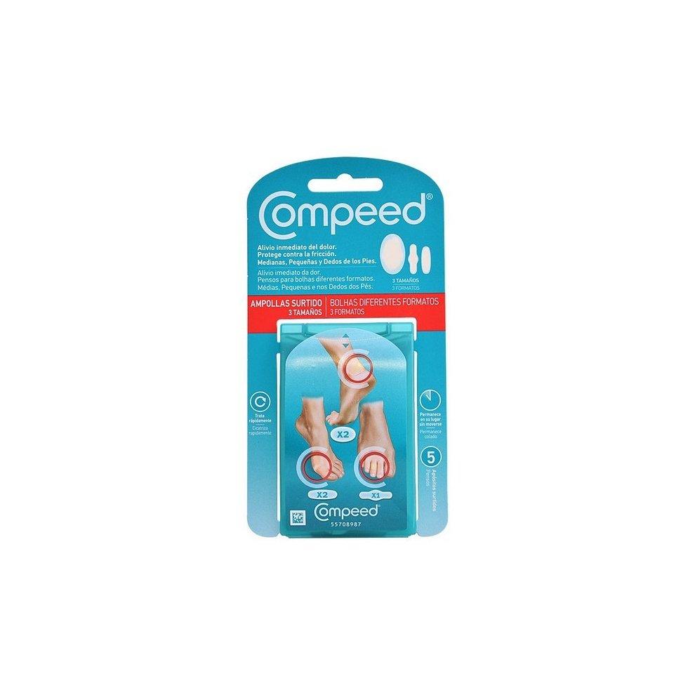 COMPEED Assorted Ampoules 3 Sizes 5 Dressings 5 PCS - Parfumby.com