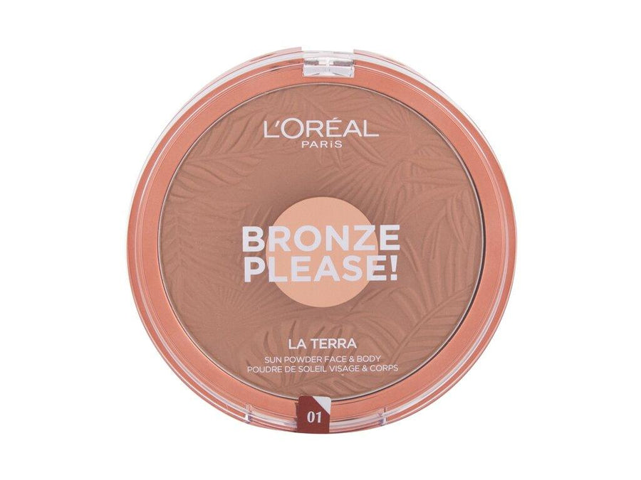 L'OREAL Bronze Please! The Terra Bronze Powder #01-LIGHT-CARAMEL - Parfumby.com