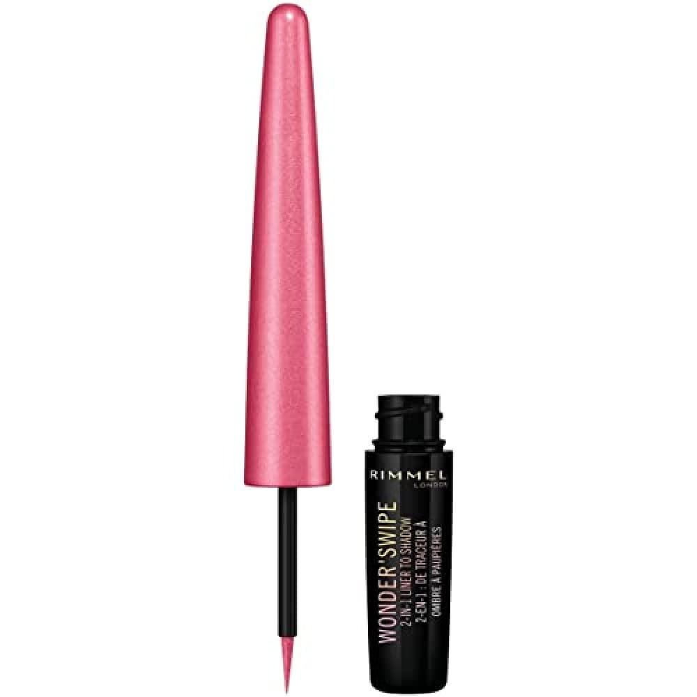 RIMMEL LONDON Wonder Swipe 2in1 Liner To Shadow #009-mega Hottie - Parfumby.com