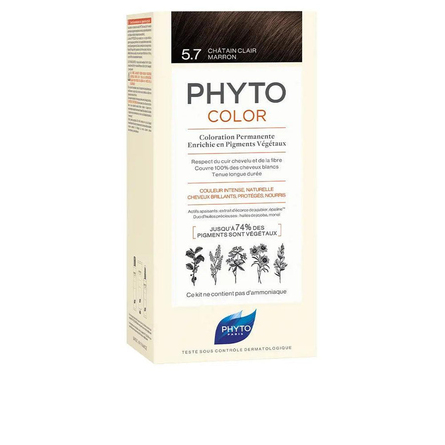 PHYTO Phytocolor #5.7-Chestnut Light Brown - Parfumby.com