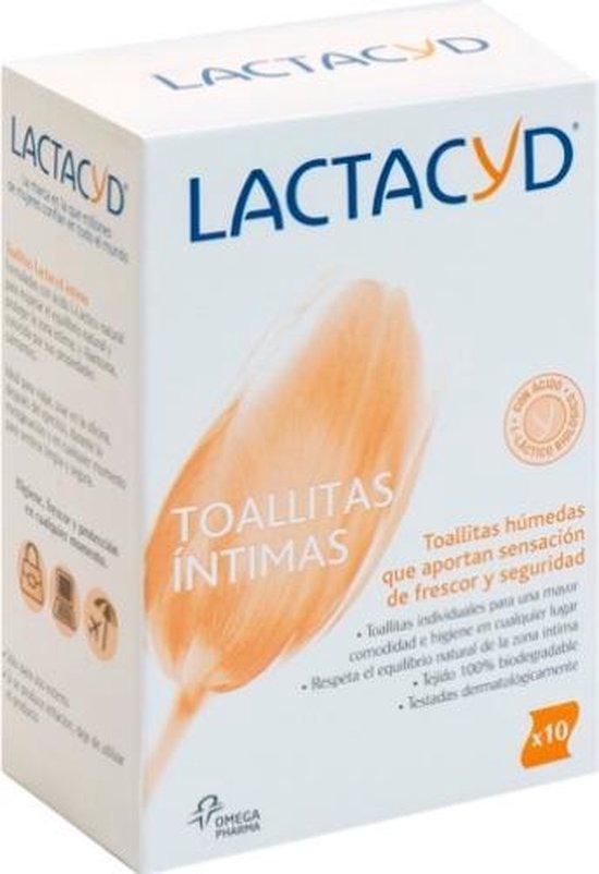 LACTACYD Intimate Wipes 10 U 10 PCS - Parfumby.com