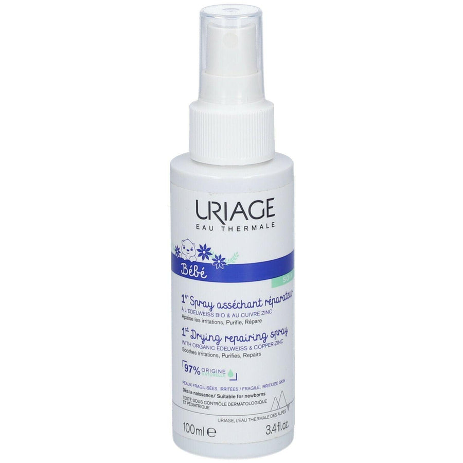 URIAGE Bebe Cu-zn+ Anti-irritation Spray 100 ML - Parfumby.com