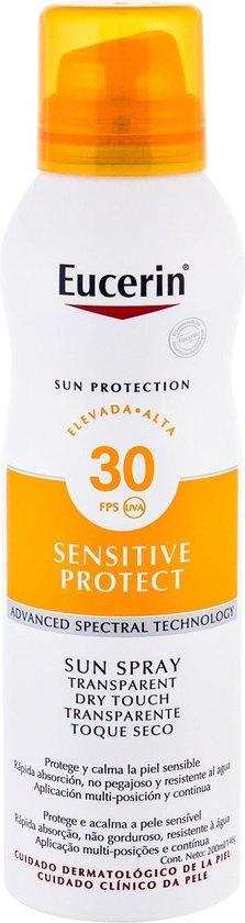 EUCERIN Sensitive Protect Sun Spray Transparent Dry Touch spf30 200 ML - Parfumby.com