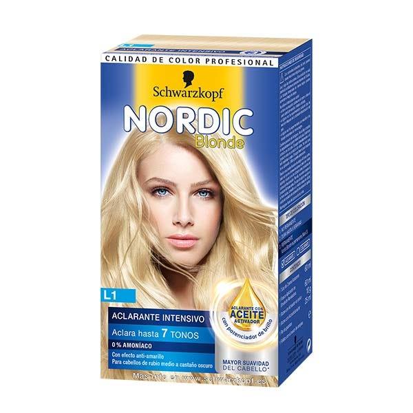 SCHWARZKOPF MASS MARKET Nordic Blonde L1 Intensive Lightener 0% Ammonia 1 pcs - Parfumby.com