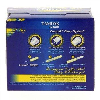 TAMPAX Compak Regular Tampon 22 PCS - Parfumby.com