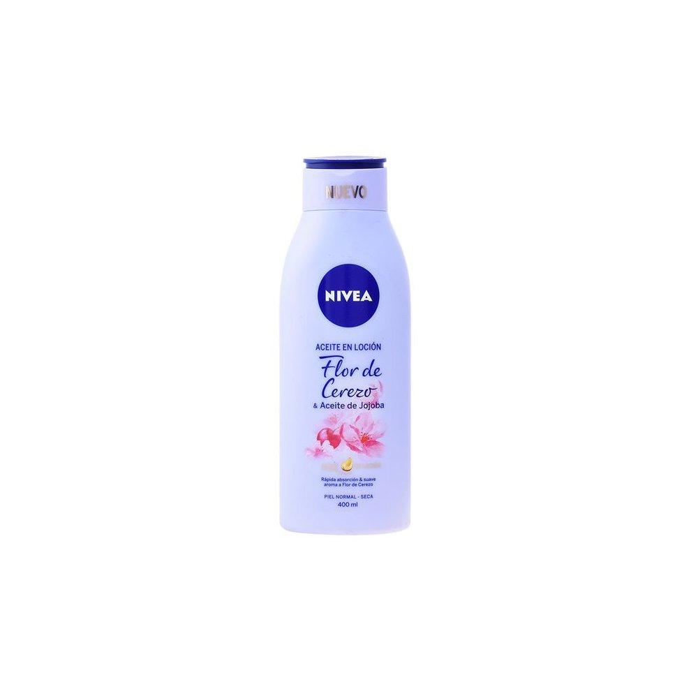 NIVEA Cherry Blossom & Jojoba Oil Lotion 400 ML - Parfumby.com