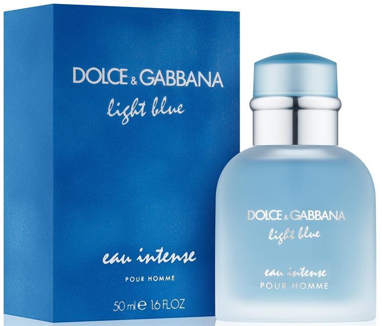 DOLCE & GABBANA Light Blue Eau Intense Pour Homme Eau De Parfum 50 Ml - Parfumby.com