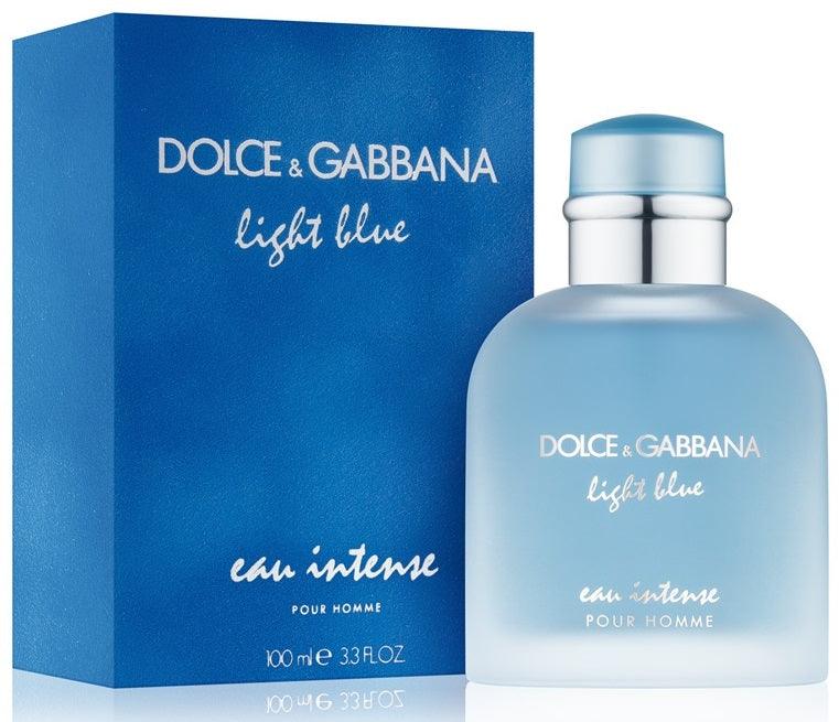 DOLCE & GABBANA Light Blue Eau Intense Man Eau De Parfum 100 ML - Parfumby.com