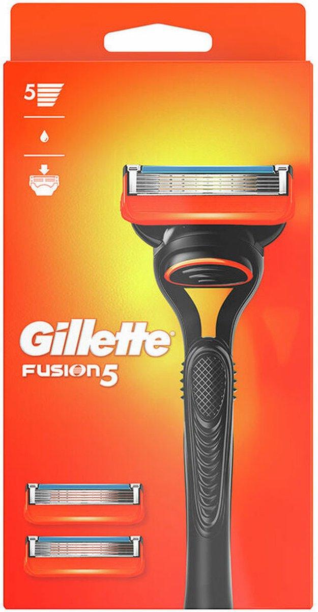 GILLETTE Fusion 5 Machine + 3 Refills 3 PCS - Parfumby.com