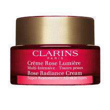 CLARINS Multi-intensive Cream Rose Lumiere All Skin Types 50 ML - Parfumby.com