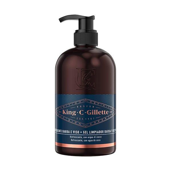 GILLETTE King Beard & Face Wash Gel 150 ML - Parfumby.com